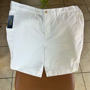 New with tags Size 38 Ralph Lauren White Polo shorts